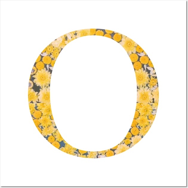 Omicron Sorority Sunflower Sticker Wall Art by aterkaderk